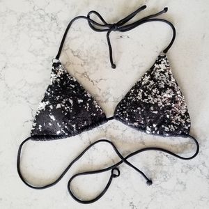 Victoria's Secret Rockstar sequin bikini